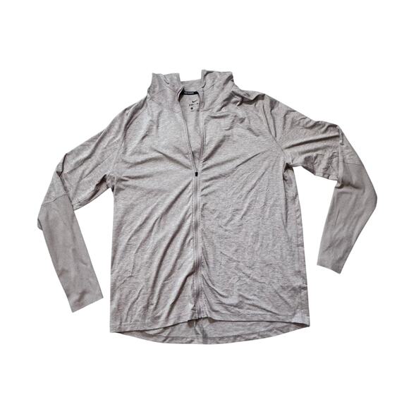 Nike Running Element Dri Fit Full Zip Hoodie Long Sleeve Lightweight Women's L - Picture 1 of 12